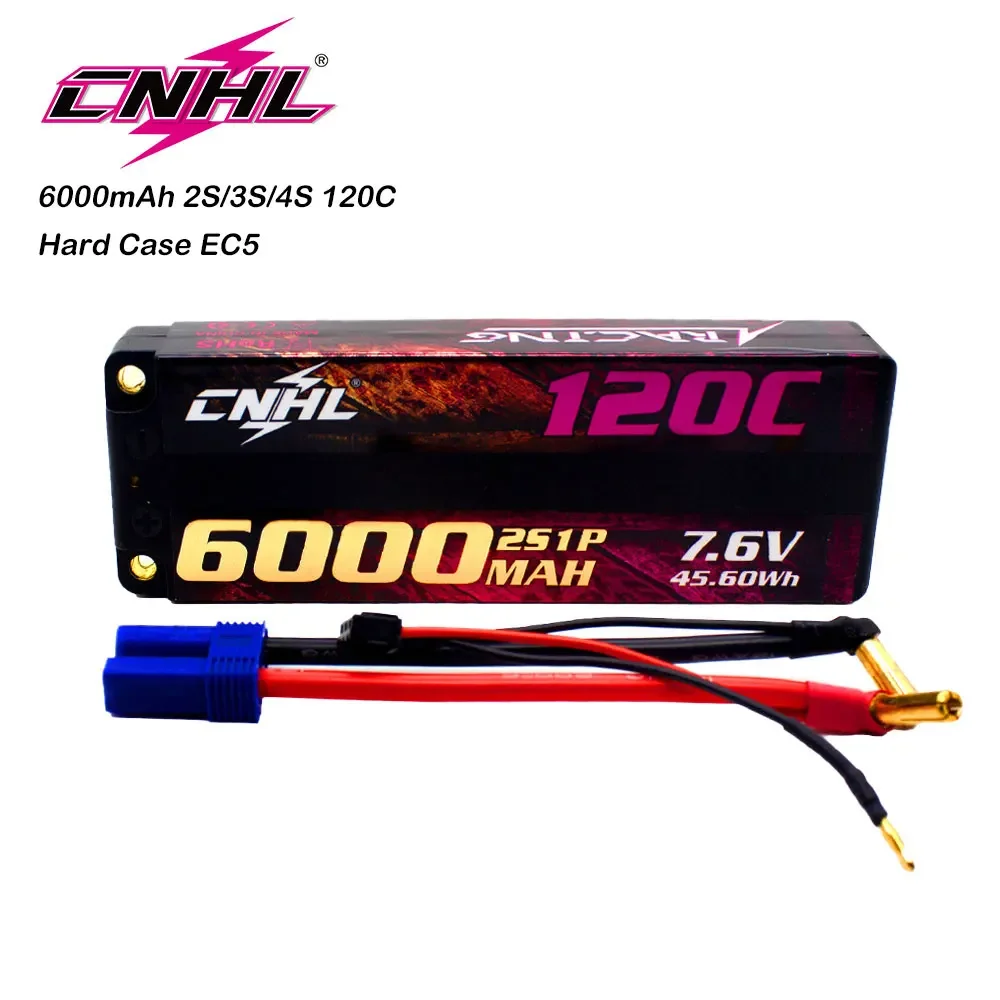 CNHL 2S 3S 4S يبو بطارية 6000m - مراجعة Drone Battery 4S وسعره