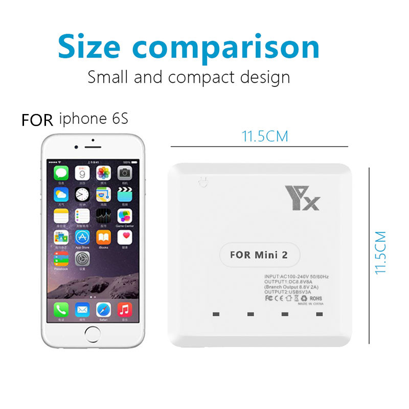 YX 6IN1 محور شاحن بطارية ذكي س - مراجعة Drone Battery Smart وسعره